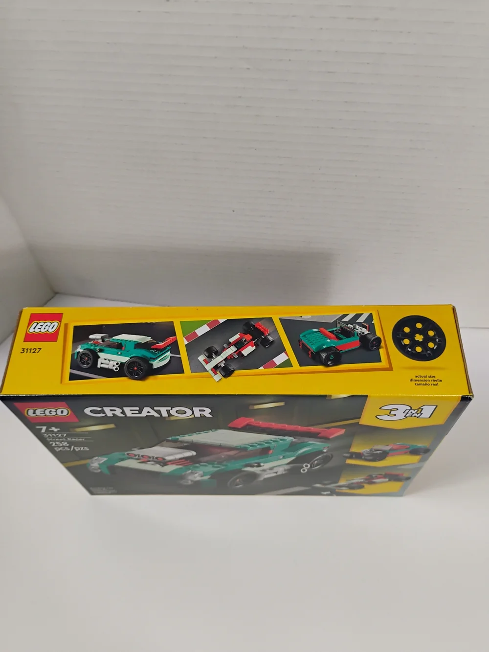 LEGO Creator Street Racer in Teal, Red, White
